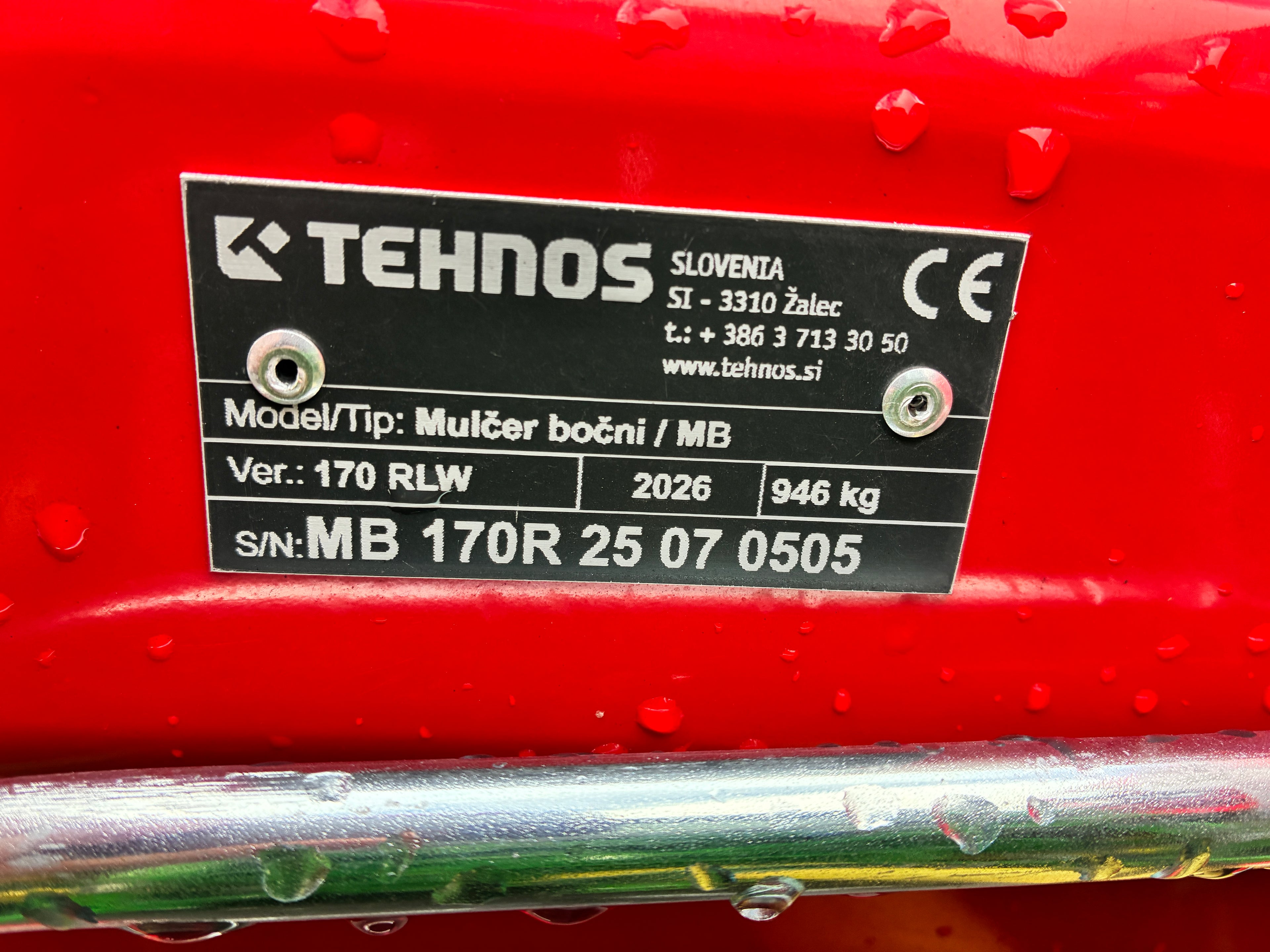 Side Mulcher Profi Tehnos MB 170 LW
